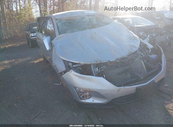 2GNAXUEVXK6162375 2019 CHEVROLET EQUINOX Silver Вид спереду