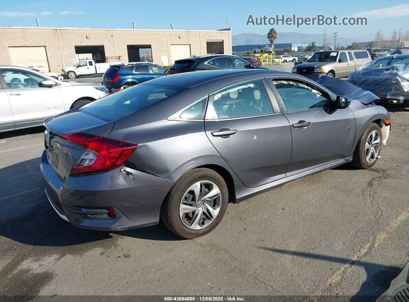 2HGFC2F67KH580548 2019 HONDA CIVIC Gray Հետևի աջ
