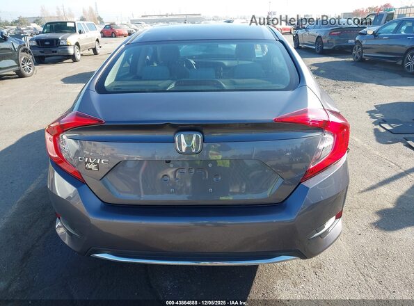 2HGFC2F67KH580548 2019 HONDA CIVIC Gray 
