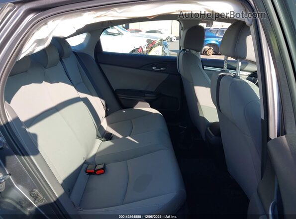 2HGFC2F67KH580548 2019 HONDA CIVIC Gray VIN կոդի պիտակի տեսք