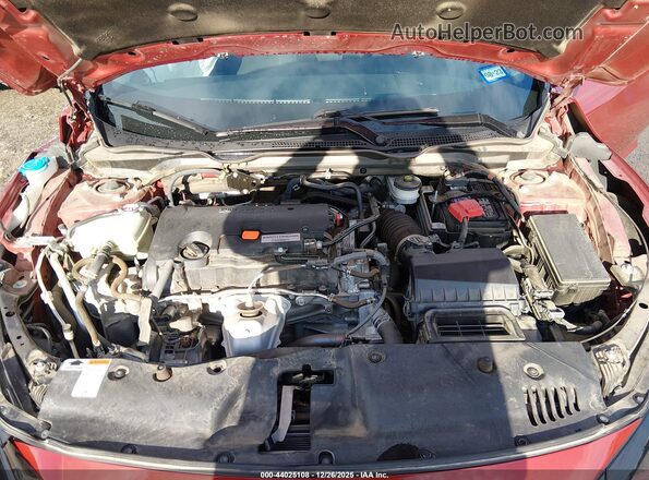 2HGFC2F69MH558411 2021 HONDA CIVIC Orange Rear view