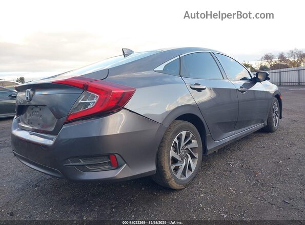 2HGFC2F77JH529591 2018 HONDA CIVIC Gray უკანა მარჯვენა