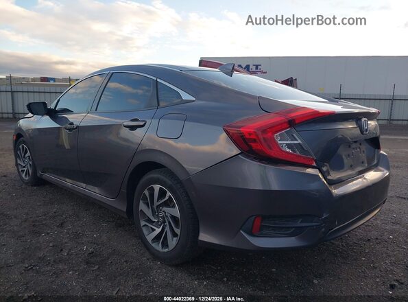 2HGFC2F77JH529591 2018 HONDA CIVIC Gray უკანა მარცხენა