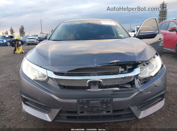 2HGFC2F77JH529591 2018 HONDA CIVIC Gray წინა ხედი