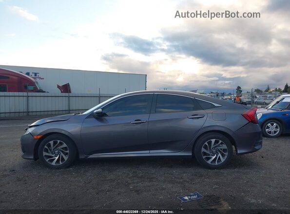 2HGFC2F77JH529591 2018 HONDA CIVIC Gray სალონის 360-გრადუსიანი ხედი
