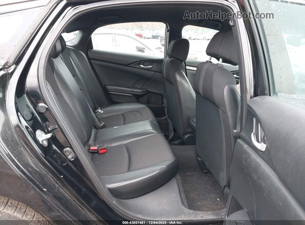 2HGFC2F83KH514144 2019 HONDA CIVIC Black Vista de la etiqueta del VIN