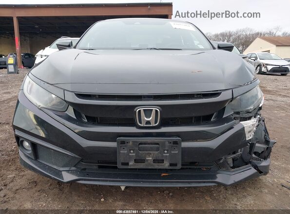 2HGFC2F83KH514144 2019 HONDA CIVIC Black Vista frontal