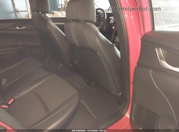 2HGFC2F83LH581098 2020 HONDA CIVIC Red VIN კოდის სტიკერის ხედი