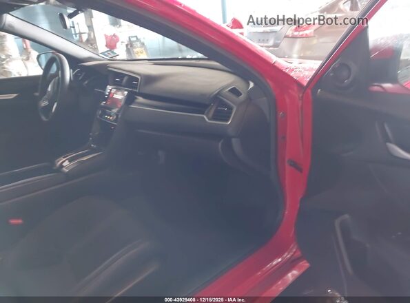 2HGFC2F83LH581098 2020 HONDA CIVIC Red წინა სალონის ხედი
