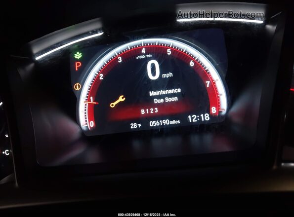 2HGFC2F83LH581098 2020 HONDA CIVIC Red 