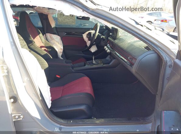 2HGFE1E50SH476187 2025 HONDA CIVIC Gray Vista interior delantera