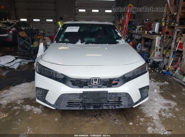 2HGFE1E55NH477517 2022 HONDA CIVIC White უკანა სალონის ხედი