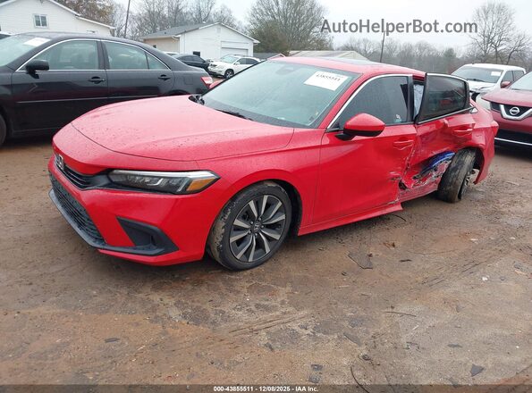 2HGFE1F77NH306669 2022 HONDA CIVIC Red Vista tres cuartos delantera izquierda