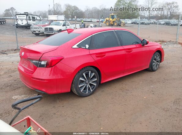 2HGFE1F77NH306669 2022 HONDA CIVIC Red Trasero derecho