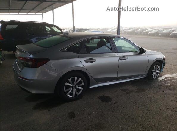 2HGFE2F20TH509152 2026 HONDA CIVIC Silver Rear right
