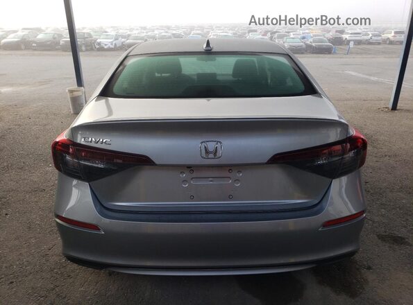2HGFE2F20TH509152 2026 HONDA CIVIC Silver Rear view