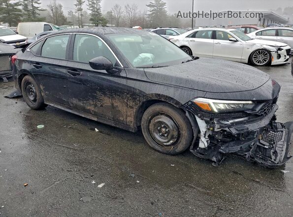2HGFE2F23TH528925 2026 HONDA CIVIC Black Передня права чверть
