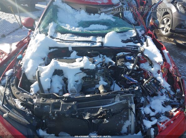 2HGFE2F25NH577174 2022 HONDA CIVIC Red Вид ззаду
