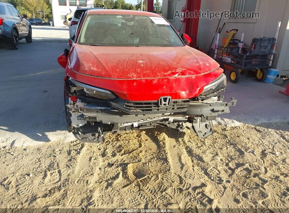 2HGFE2F29RH511412 2024 HONDA CIVIC Red Դիմացի տեսք