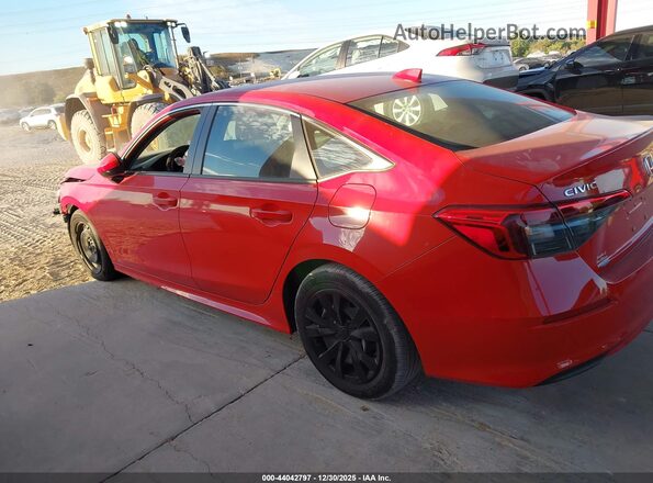 2HGFE2F29RH511412 2024 HONDA CIVIC Red Սալոնի 360 աստիճան տեսք