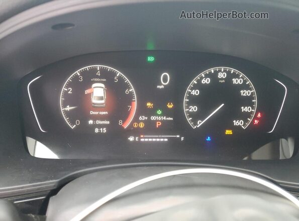 2HGFE2F29TH503799 2026 HONDA CIVIC White Вид щитка приладів