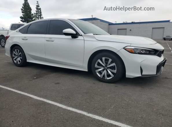 2HGFE2F29TH503799 2026 HONDA CIVIC White Передня права чверть