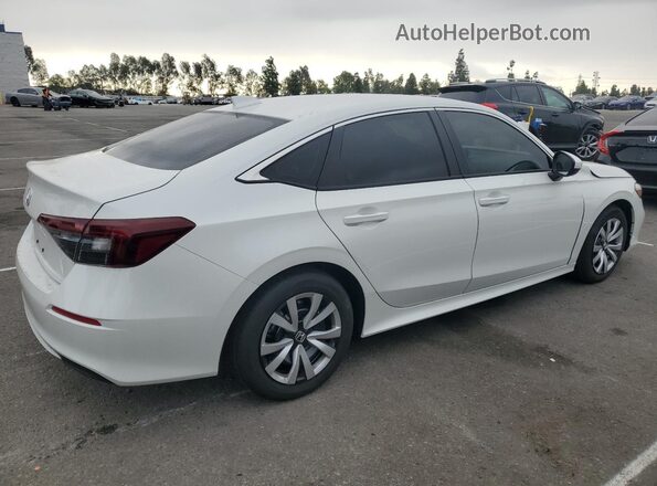 2HGFE2F29TH503799 2026 HONDA CIVIC White Задня права чверть