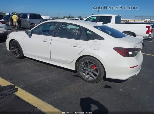 2HGFE2F50SH544136 2025 HONDA CIVIC White უკანა მარცხენა
