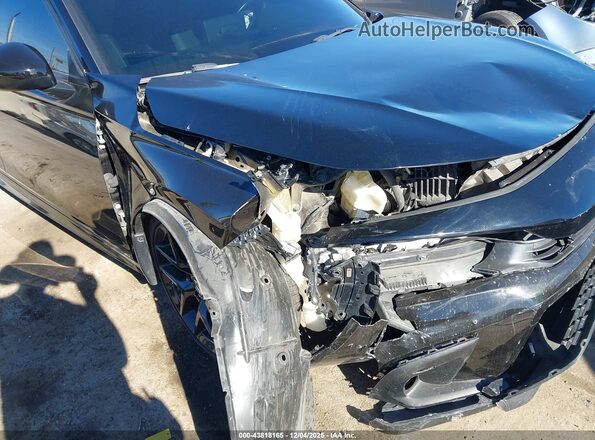 2HGFE2F52NH513345 2022 HONDA CIVIC Black Front view