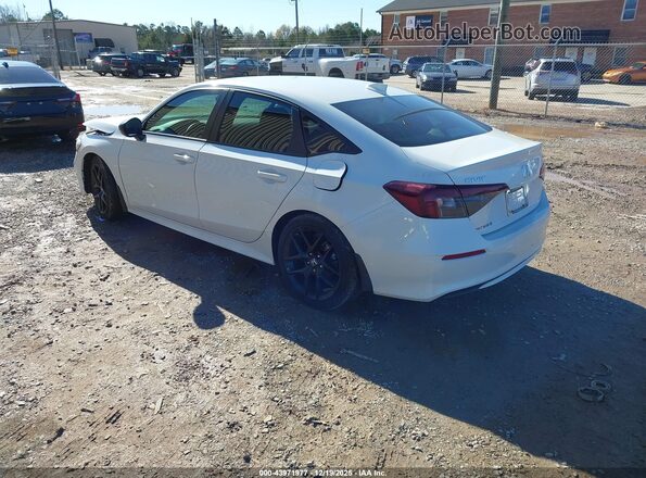 2HGFE2F52SH579969 2025 HONDA CIVIC White Rear left