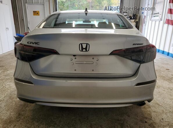 2HGFE2F54PH540307 2023 HONDA CIVIC Silver Հետևի տեսք