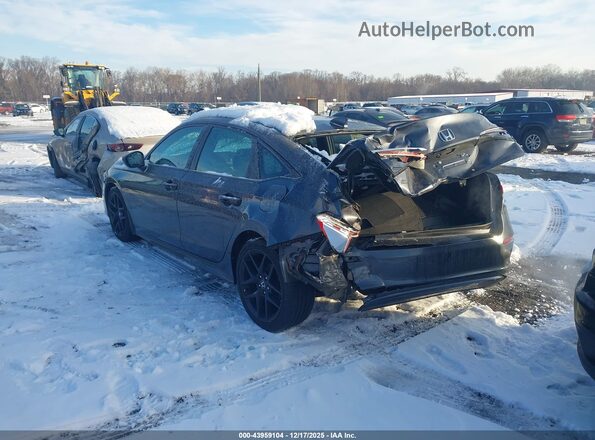 2HGFE2F55NH521200 2022 HONDA CIVIC Gray Задня ліва чверть