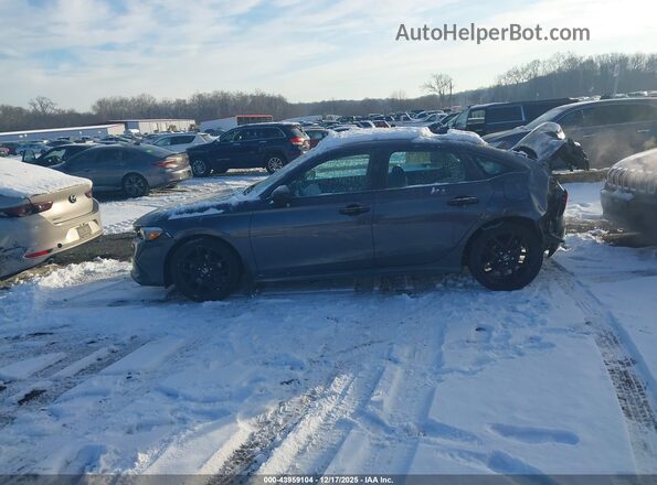 2HGFE2F55NH521200 2022 HONDA CIVIC Gray Панорамний вид салону 360°