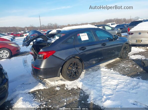 2HGFE2F55NH521200 2022 HONDA CIVIC Gray Задня права чверть