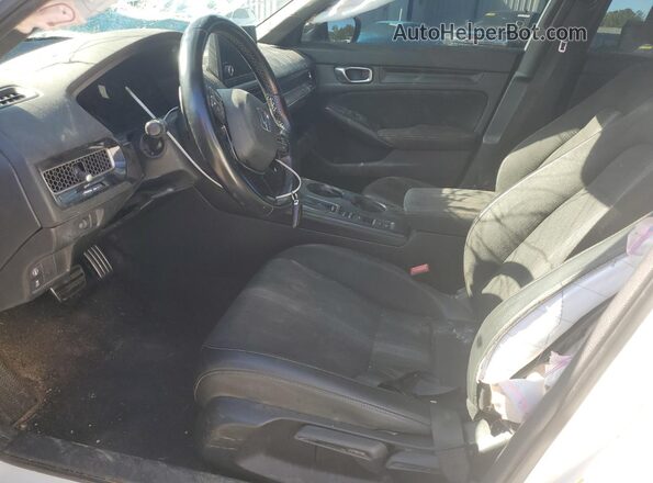 2HGFE2F56NH511999 2022 HONDA CIVIC White Front interior view
