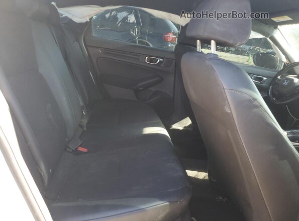2HGFE2F56NH511999 2022 HONDA CIVIC White Rear seats view