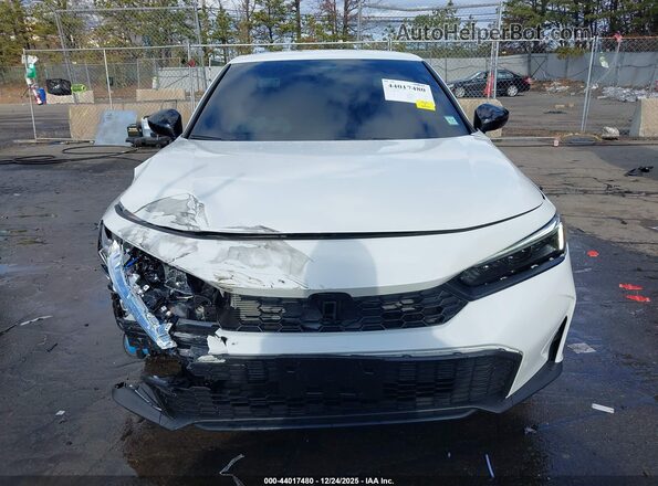2HGFE2F59TH522427 2026 HONDA CIVIC White Вид щитка приладів
