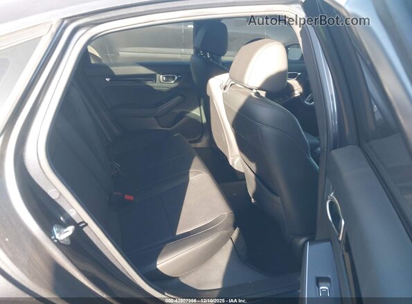 2HGFE4F80SH331743 2025 HONDA CIVIC Black Vista de la etiqueta del VIN