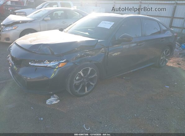 2HGFE4F80SH331743 2025 HONDA CIVIC Black Vista tres cuartos delantera izquierda