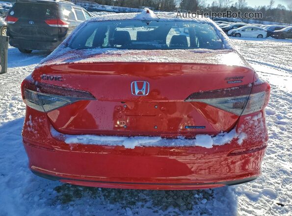 2HGFE4F88TH309233 2026 HONDA CIVIC Red Հետևի տեսք