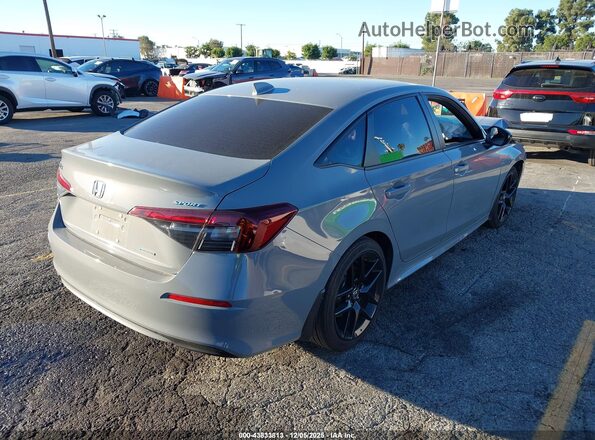 2HGFE4F8XSH307496 2025 HONDA CIVIC Серый Задняя правая четверть