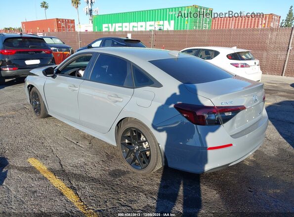 2HGFE4F8XSH307496 2025 HONDA CIVIC Серый Задняя левая четверть