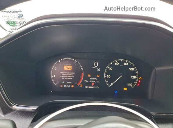 2HKRS3H49TH312562 2026 HONDA CR-V Silver Вид щитка приладів