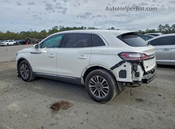 2LMPJ6J95MBL16543 2021 LINCOLN NAUTILUS White Задня ліва чверть