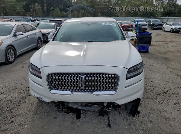 2LMPJ6J95MBL16543 2021 LINCOLN NAUTILUS White Вид спереду