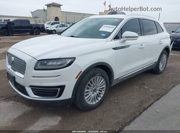 2LMPJ6J9XLBL30680 2020 LINCOLN NAUTILUS White Przód lewy