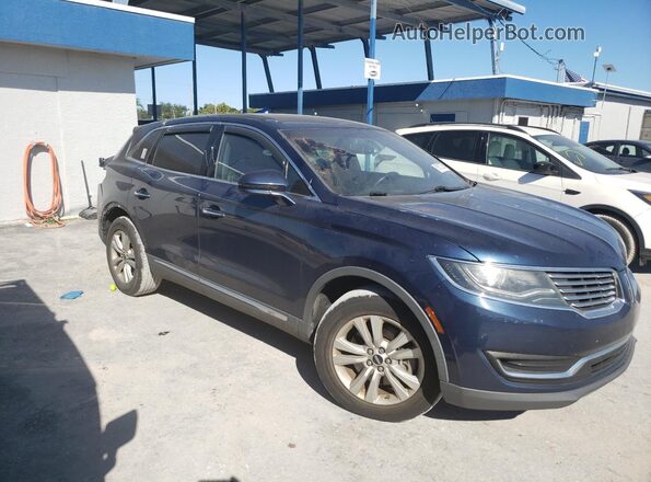 2LMPJ6JR7HBL14850 2017 LINCOLN MKX Blue Առջևի աջ