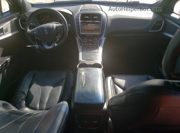 2LMPJ6JR7HBL14850 2017 LINCOLN MKX Blue Առջևի վահանակի տեսք