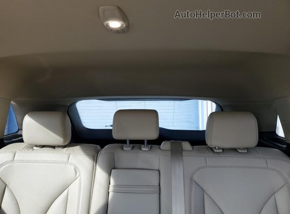 2LMPJ6JRXJBL14203 2018 LINCOLN MKX Бежевый Вид задних сидений
