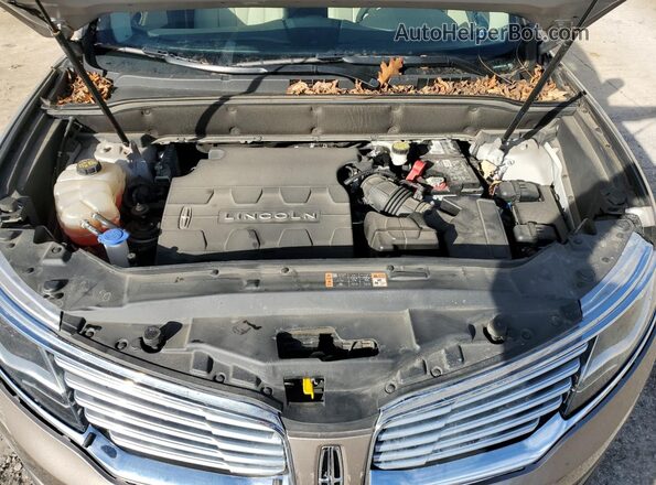 2LMPJ6JRXJBL14203 2018 LINCOLN MKX Бежевый Вид подкапотного пространства
